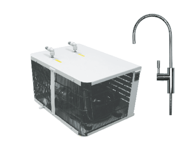 UC800M/MC Undersink Chiller With Elegant Chrome Swan Neck Tap